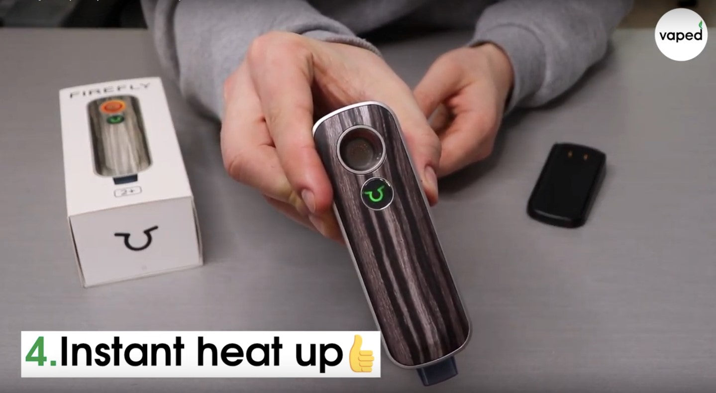 Firefly 2+ instant heat up