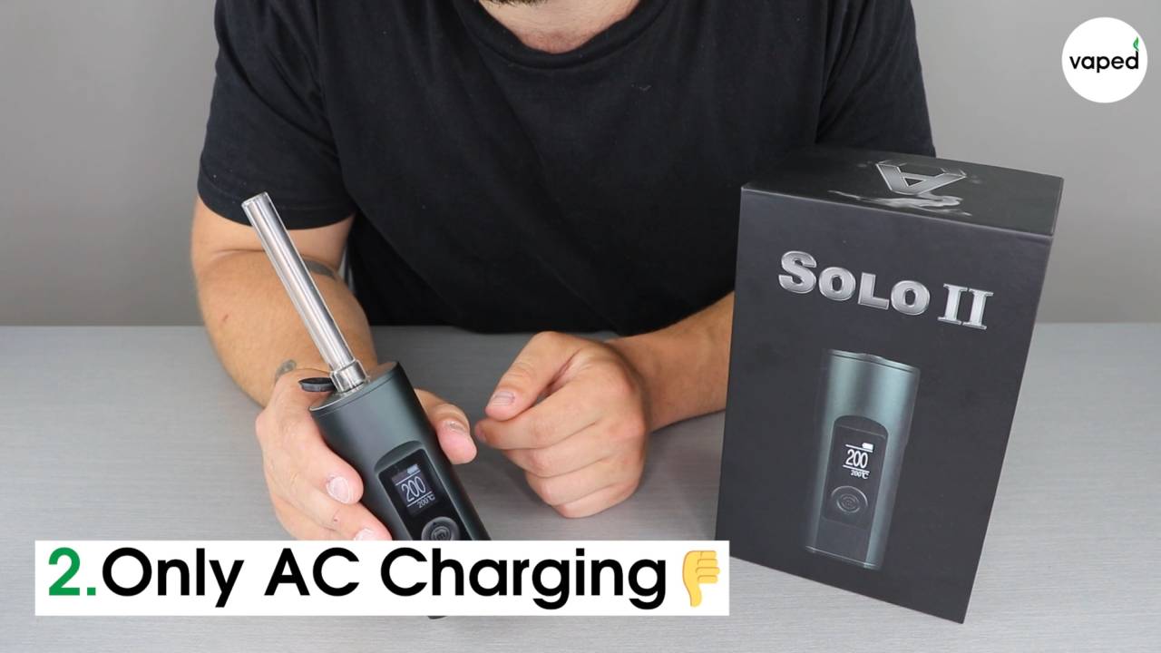 Arizer solo 2 AC charging