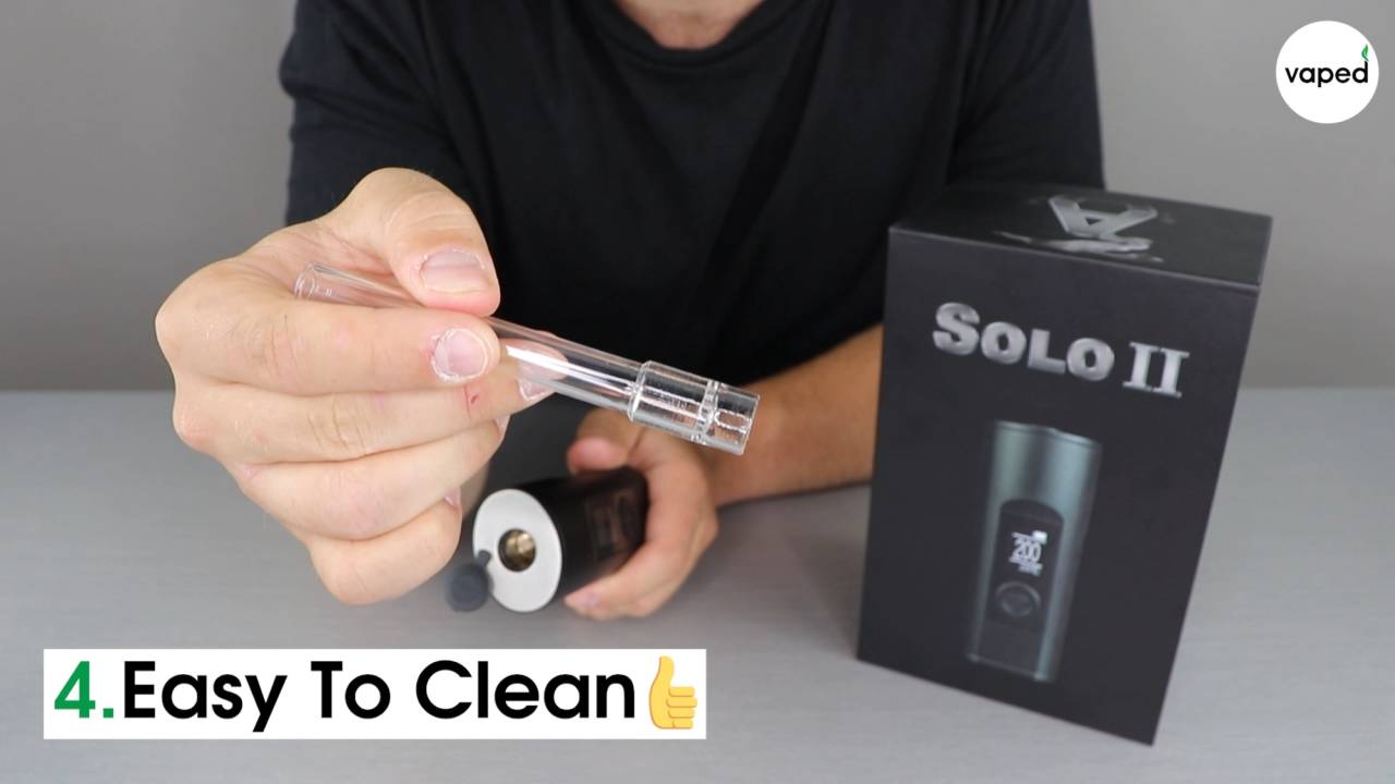 Arizer solo 2 easy to clean