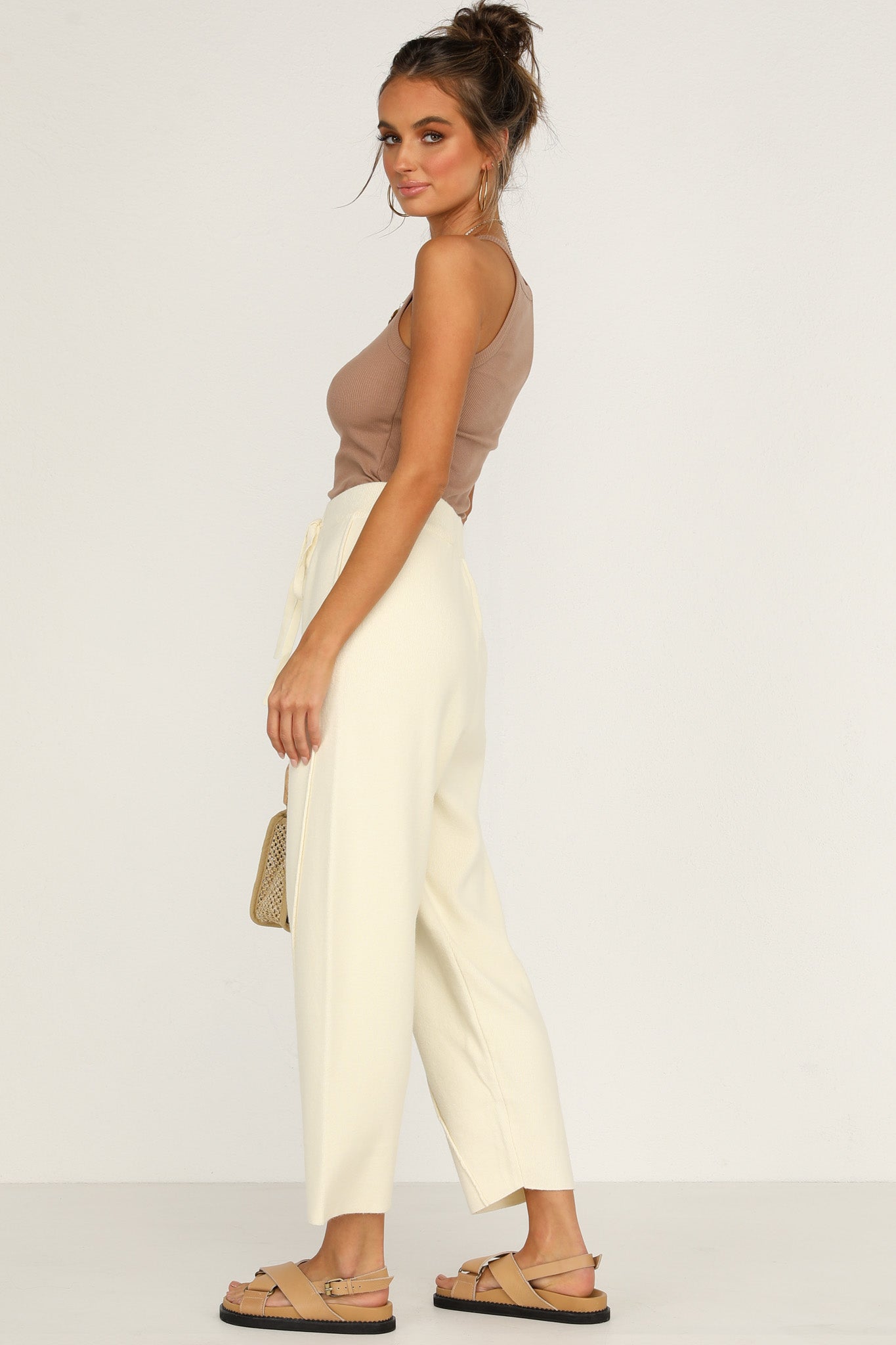 Odette Pants (Ivory)