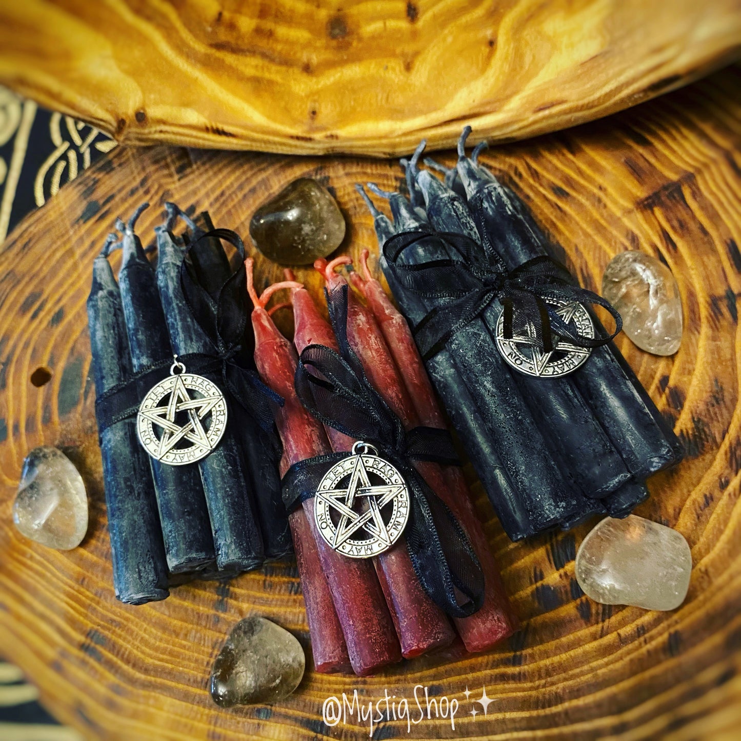 🔥MystiqRitual Beeswax Candles