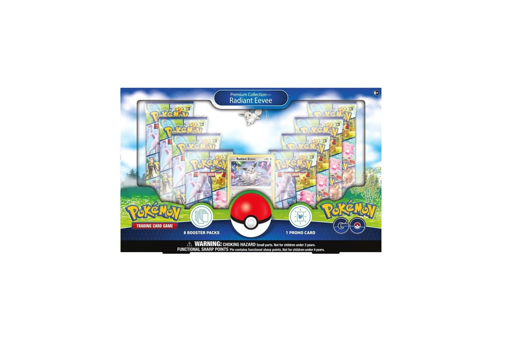 Pokémon GO Premium Collection Box Radiant Eevee - Pokémon Kaarten