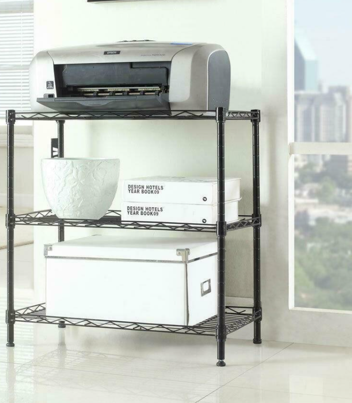 Details about   3 Tier Kitchen Storage Cart Microwave Oven Rack Utility Workstation Stand Grey 