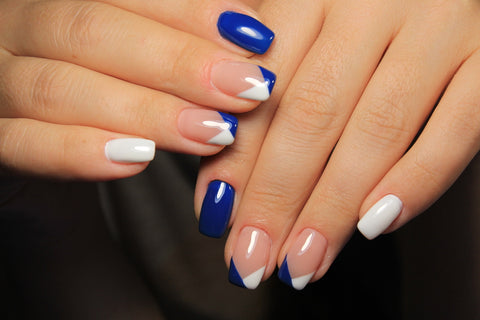 blue-white-french-polish-nails