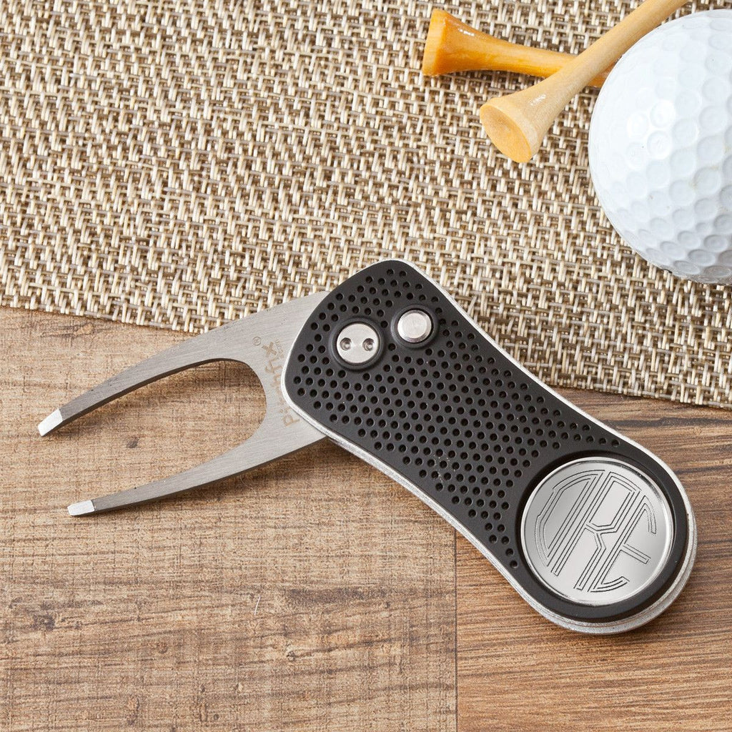 Golf Divot Tool with Personalized Ball