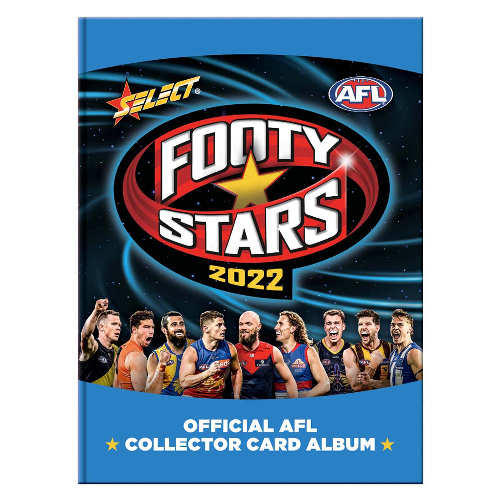 AFL TRADING CARD OFFICIAL ALBUM--2008 Select AFL Champions Trading Card Album 