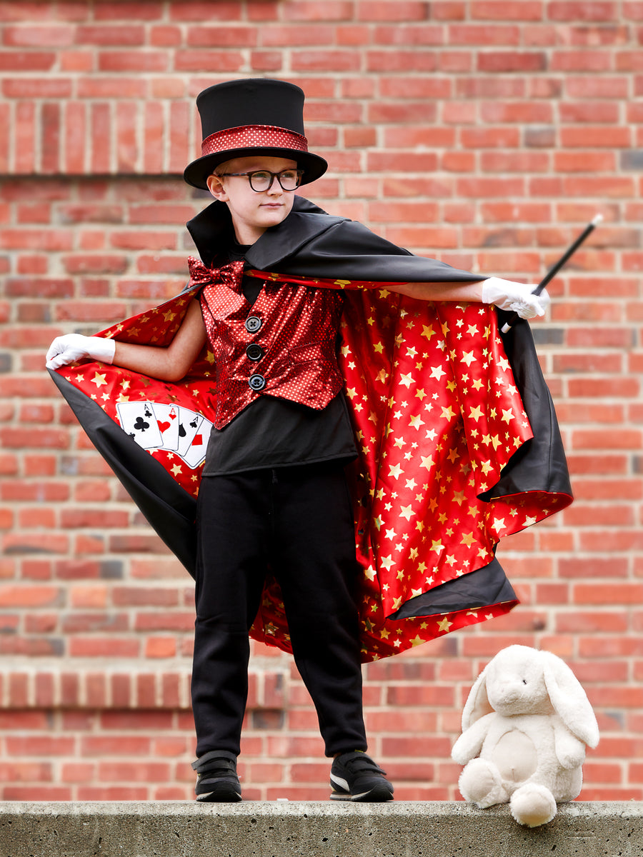 Magic & Party Tricks CHILD MAGICIAN COSTUME FOR 3-6 YEAR OLDS 