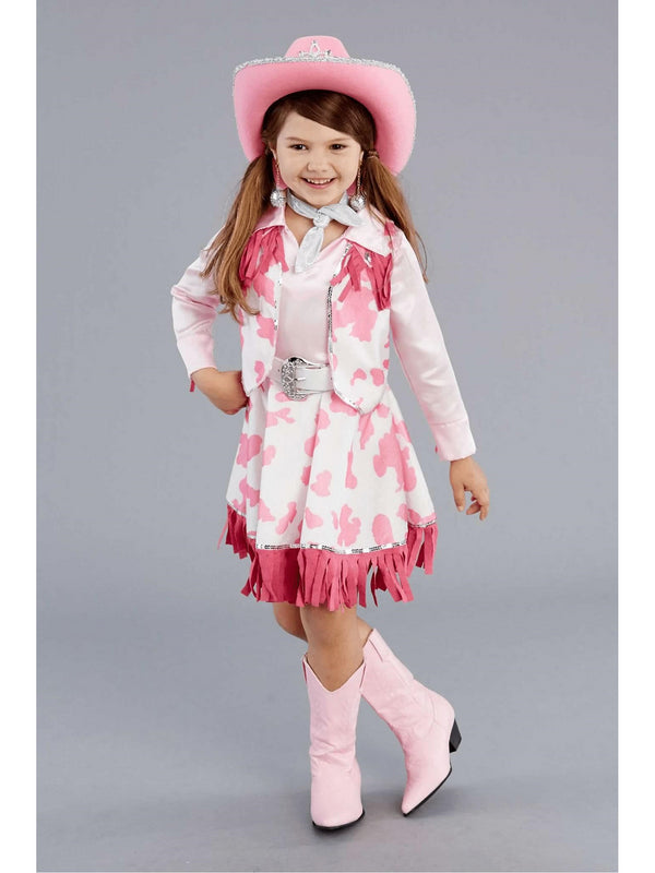 Pink Cowgirl Costume For Girls Chasing Fireflies 8119