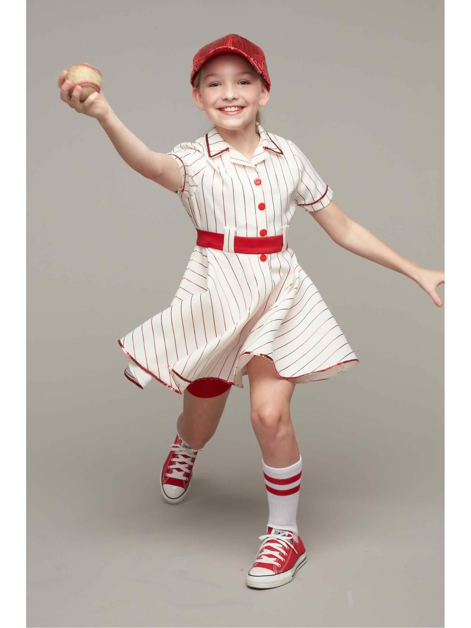 Fabrikant Beangstigend schaamte Retro Baseball Player Costume for Girls – Chasing Fireflies