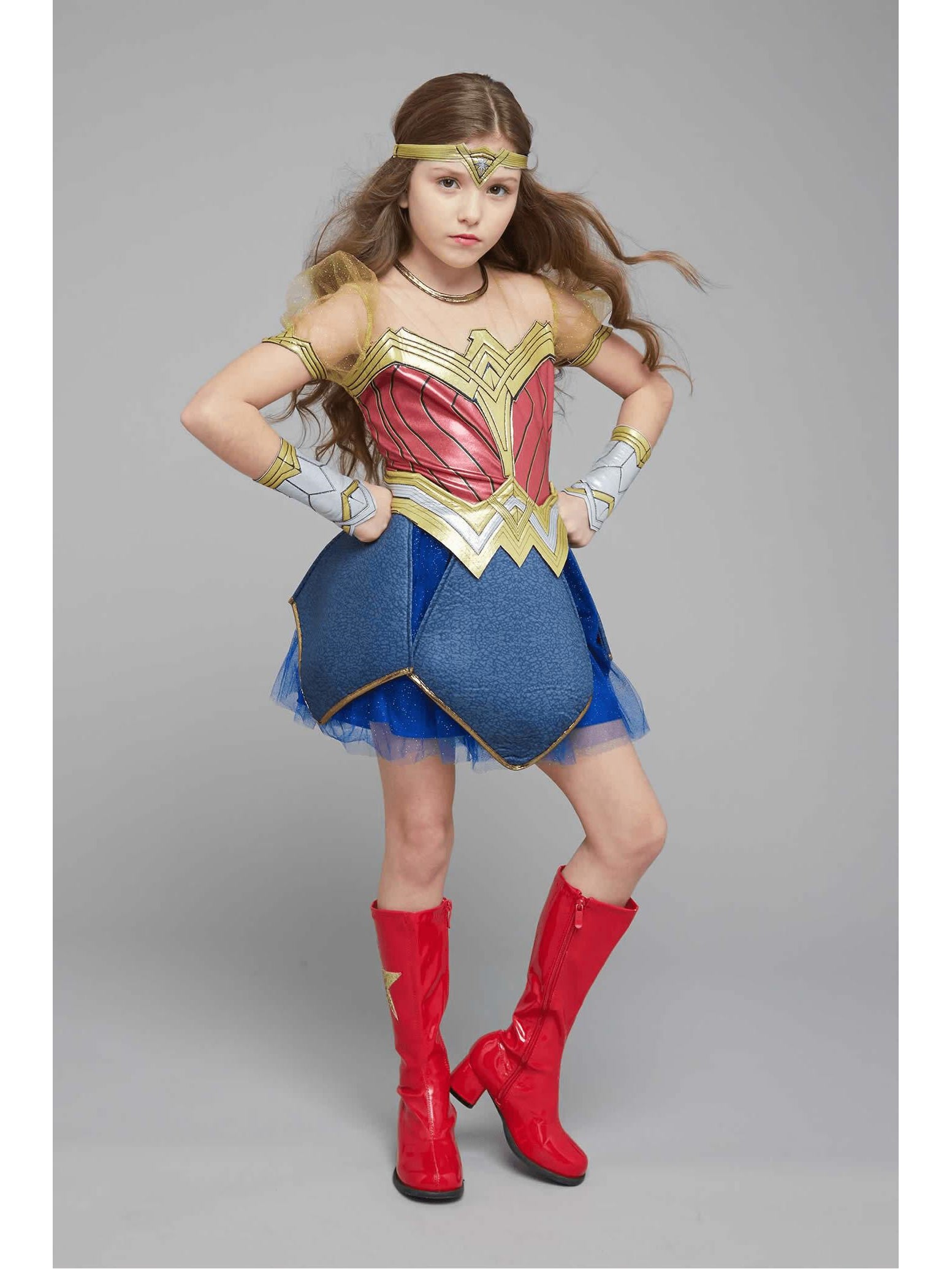 Ultimate Wonder Woman Costume for Kids Dawn of Justice – Fireflies