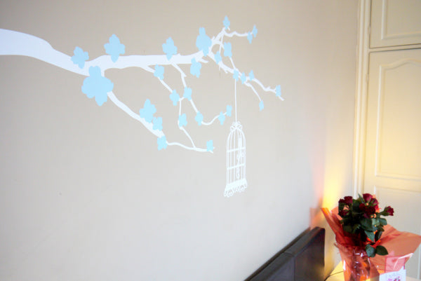 tree wall sticker looks good