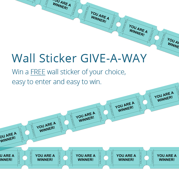 win a wall stickers