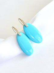 Breathtaking Kingman Turquoise Earrings "Laguna" 💐 Breathtaking Kingman Turquoise Earrings "Laguna" 💐