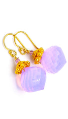 Lovely Lavender Quartz Earrings "Cute!" Lovely Lavender Quartz Earrings "Cute!"
