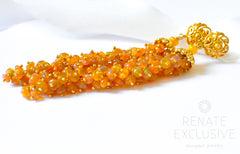 Long Luxury Style Golden Ethiopian Opal Earrings " Opal Love"- PRE-ORDER! Long Luxury Style Golden Ethiopian Opal Earrings " Opal Love"- PRE-ORDER!