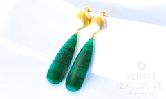 Breathtaking Green Aventurine Earrings "Forrest2" Breathtaking Green Aventurine Earrings "Forrest2" - Handmade Jewelry - Renate Exclusive - 5