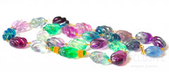 Natural Rainbow Fluorite Necklace "Summer Rainbow" Natural Rainbow Fluorite Necklace "Summer Rainbow"