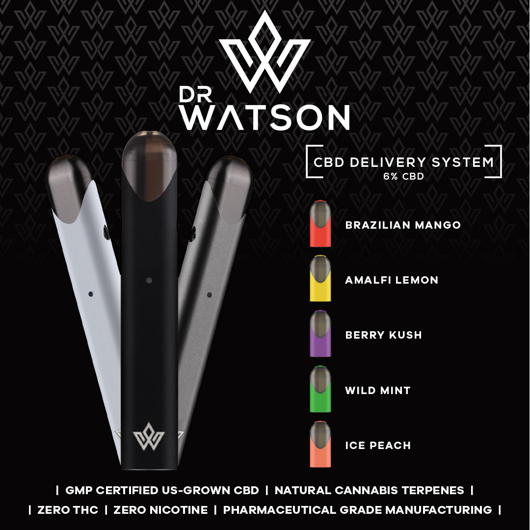 Dr Watson Ace Cbd Pod System Starter Kit Cbd Times