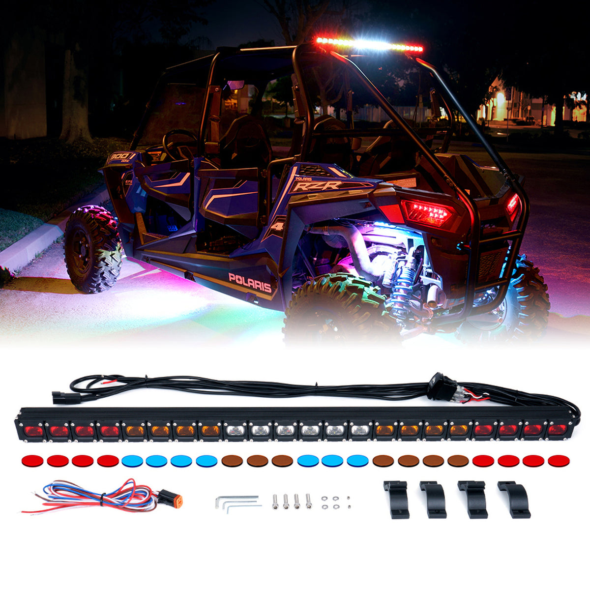 rzr strobe lights