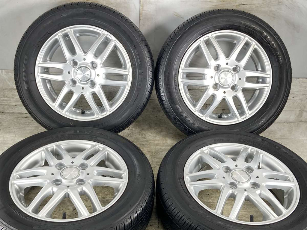 トーヨータイヤ TEO Plus 155/65R13 / LEBEN 4.0J+43 100-4穴 4本