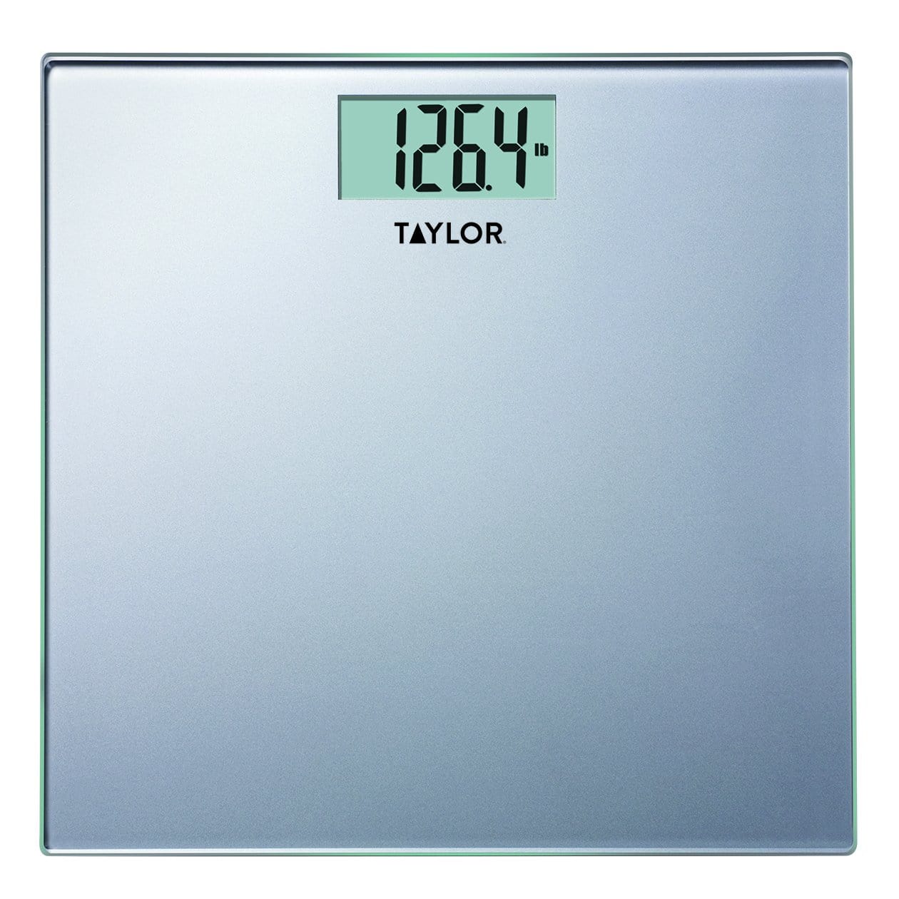 US Digital LCD Glass Bathroom Weighing Scale Silver Max 180kg Compact Mechanical 