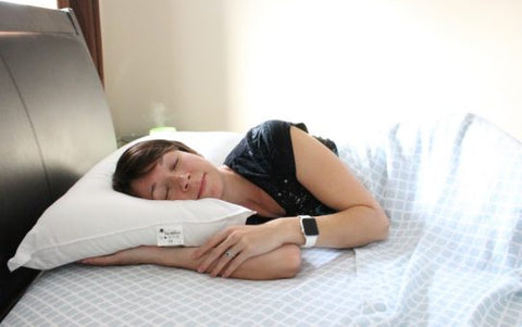 floating comfort supportive water pillow mediflow