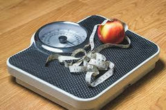 weight scale with measuring tape