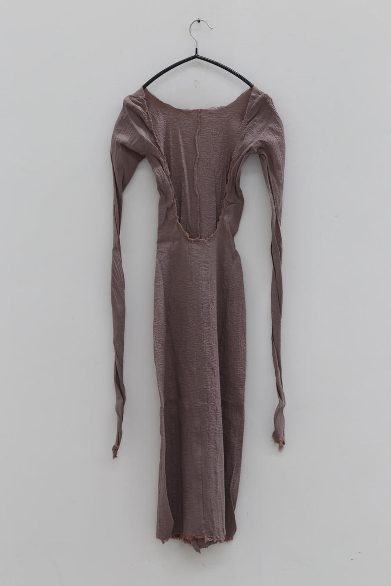 Marc le bihan stretch dress 21923-E21 VIEUX ROSE