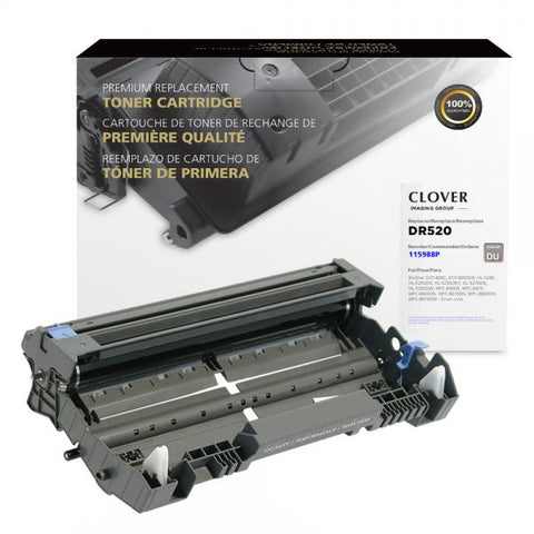 Clover Technologies Group, LLC Clover Imaging Remanufactured Drum Unit for Brother DR520