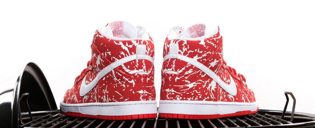 nike sb dunk high raw meat