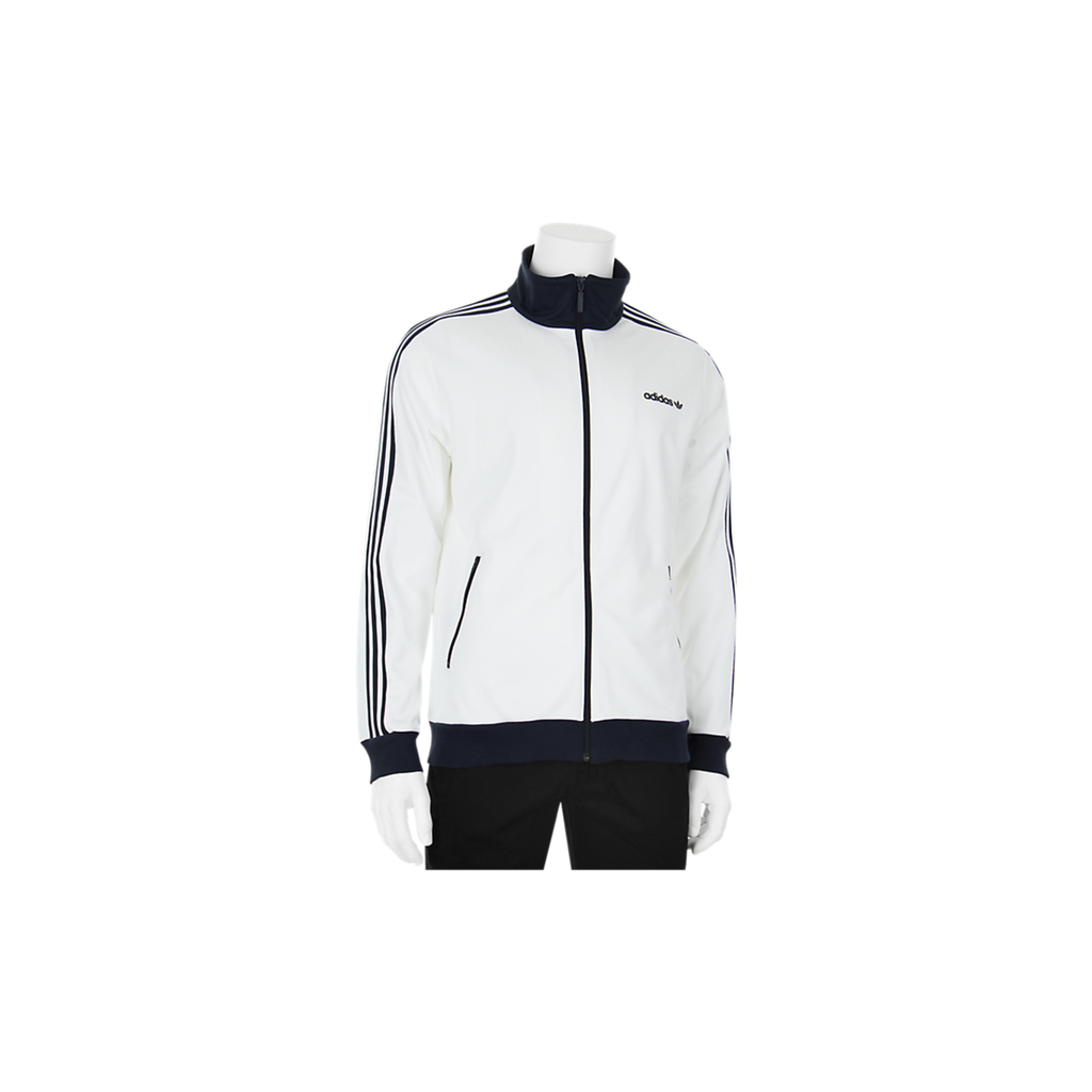 adidas beckenbauer jacket navy