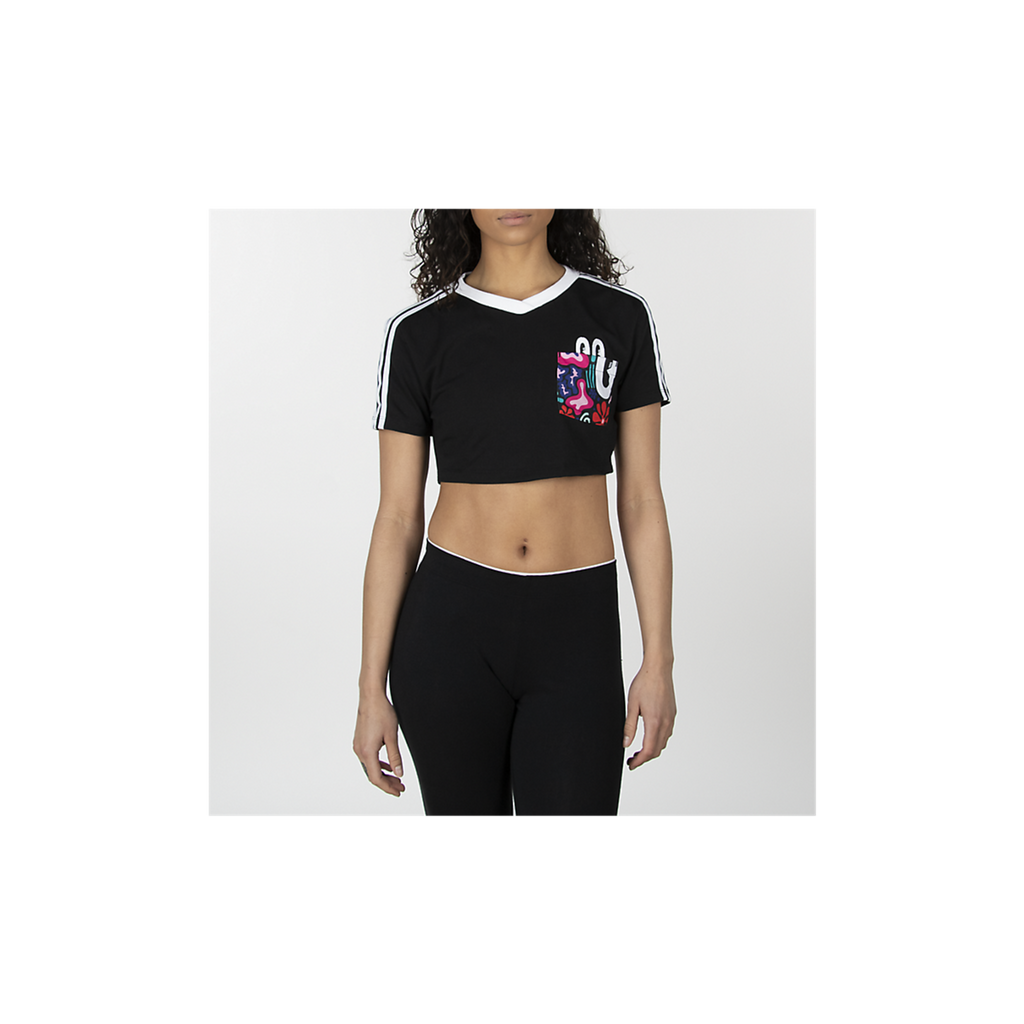 adidas cropped tshirt