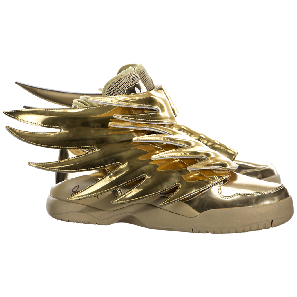 adidas js wings 3.0 gold men's shoes gold metallic b35651