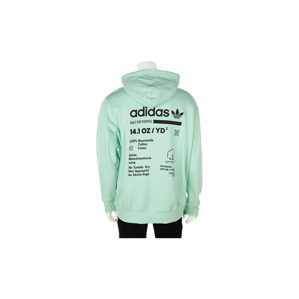 adidas kaval hoodie clear mint