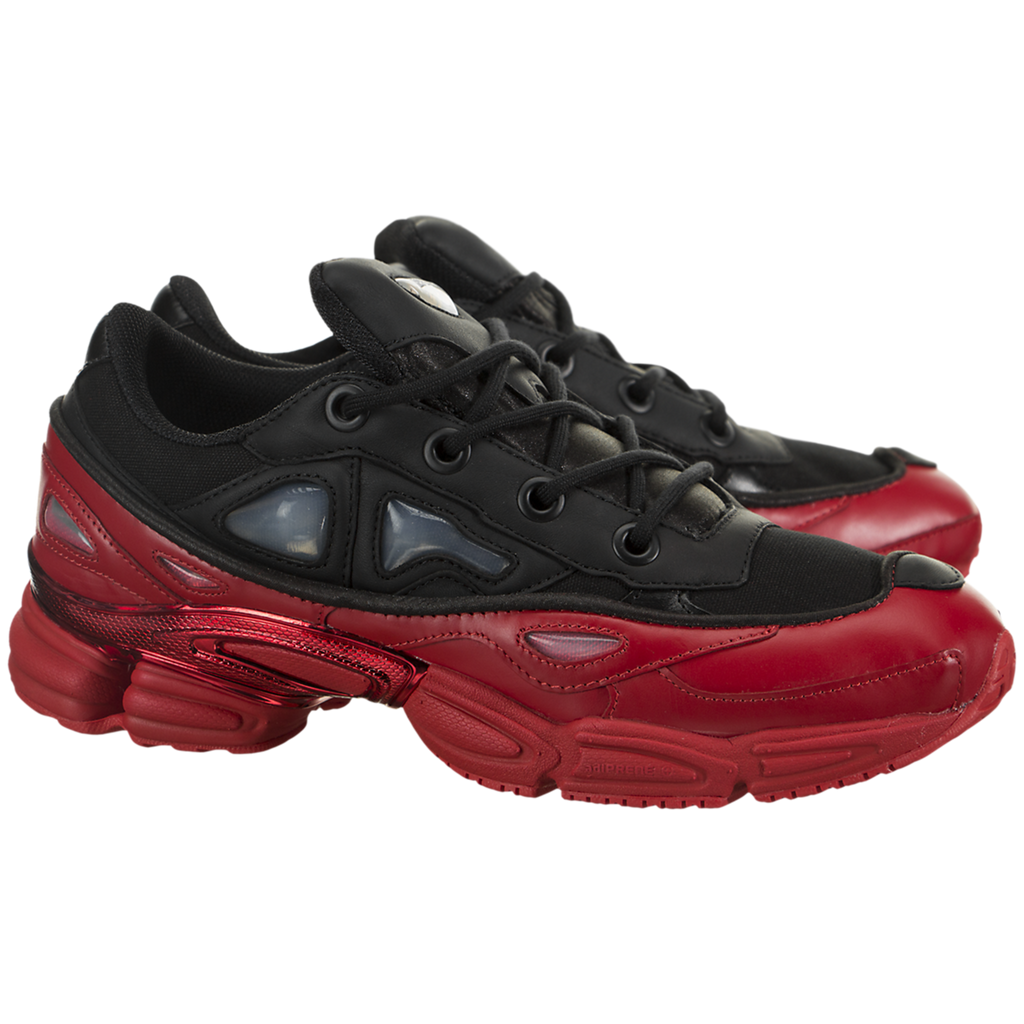 raf simons ozweego black red