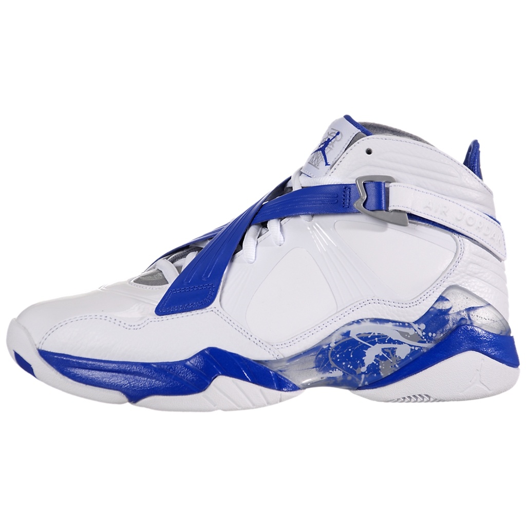 jordan 8.0 white and blue