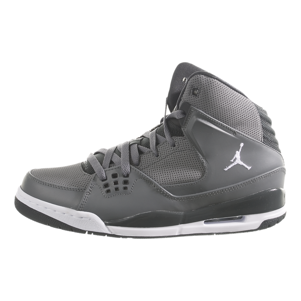 jordan flight grey and white