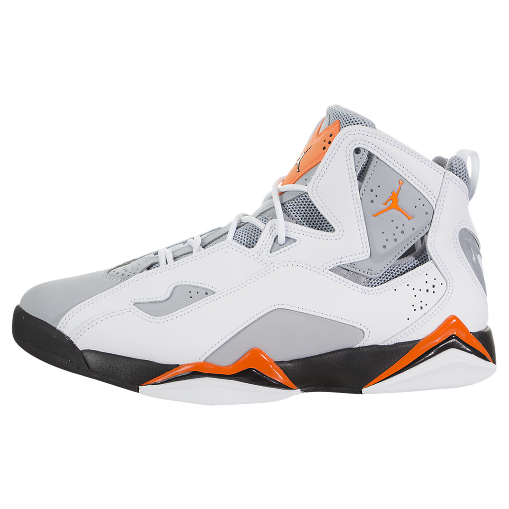 jordan true flight orange and grey