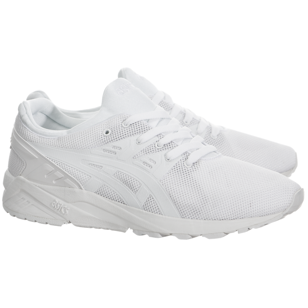 gel kayano trainer evo white