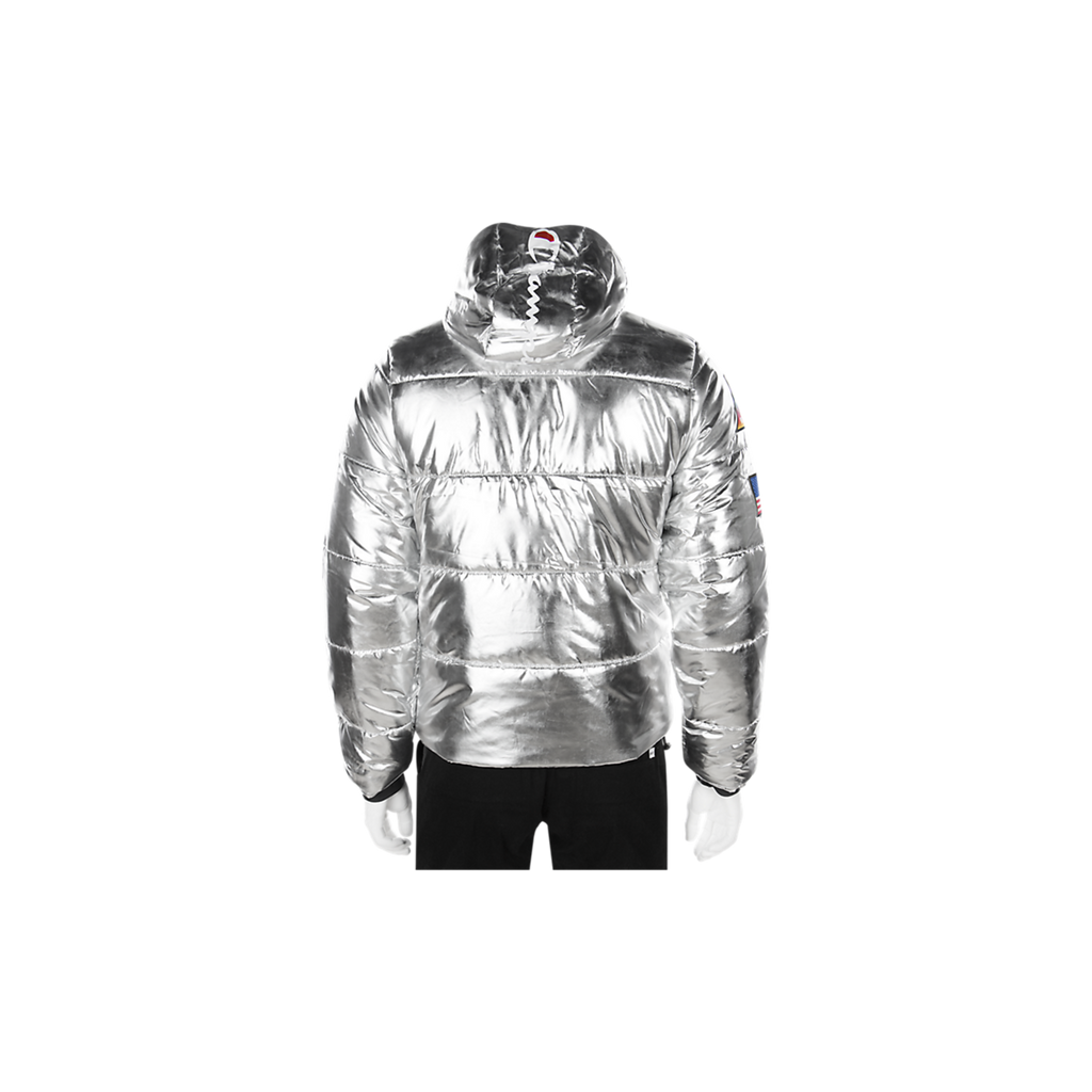 metallic champion jacket