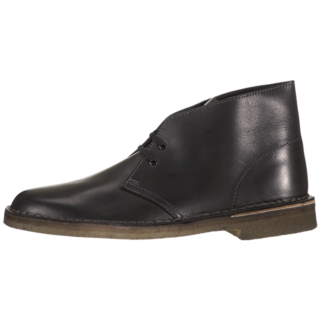 clarks men's desert boots 77967 black leather