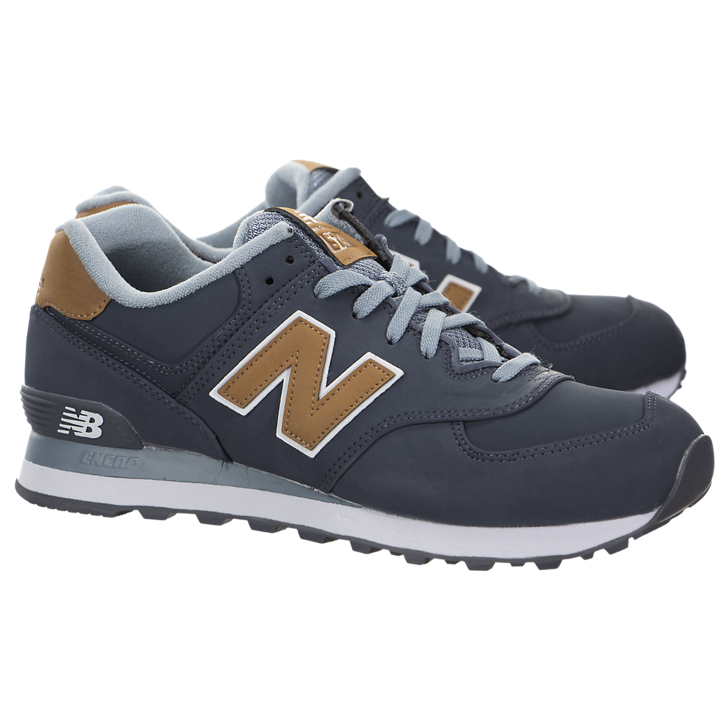 new balance men's ml574 lux pack sneaker