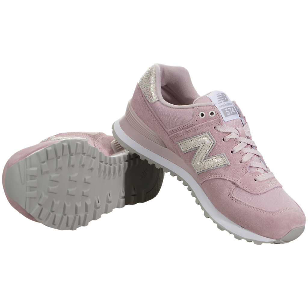 new balance women's 574 shattered pearl casual sneakers from finish line