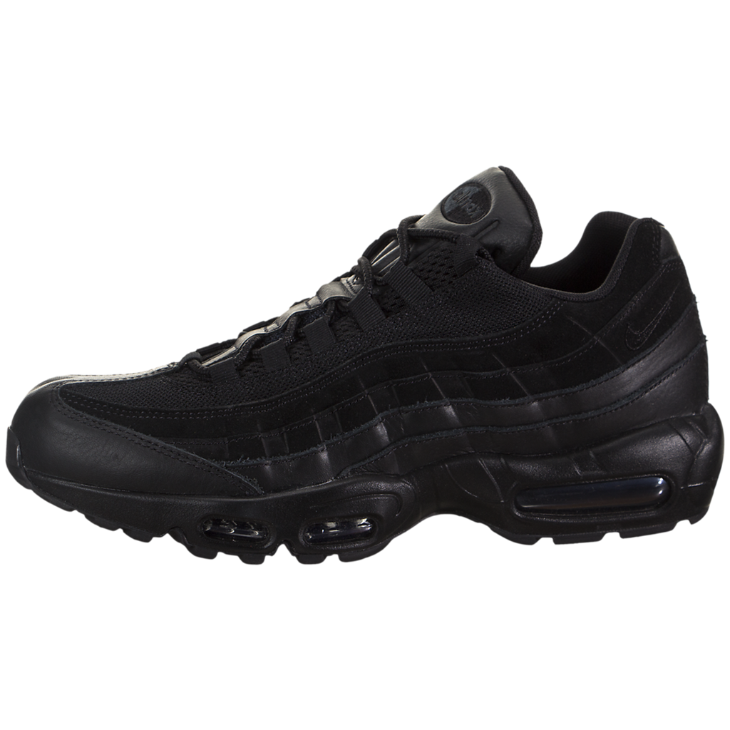 nike air max 95 premium trainers in black 538416-012