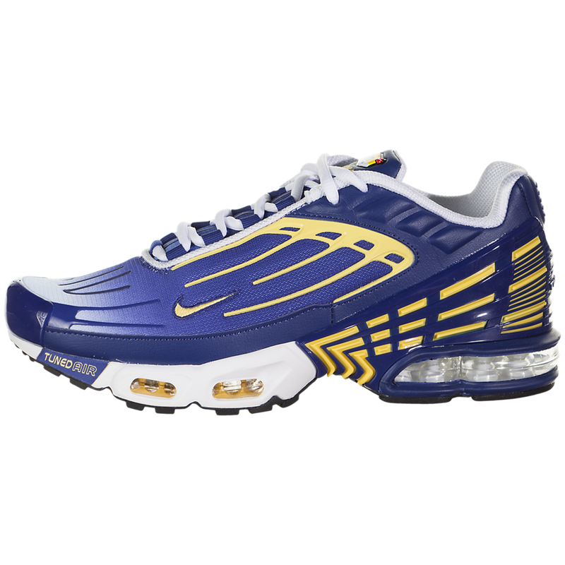 nike air max plus 3 blue and yellow