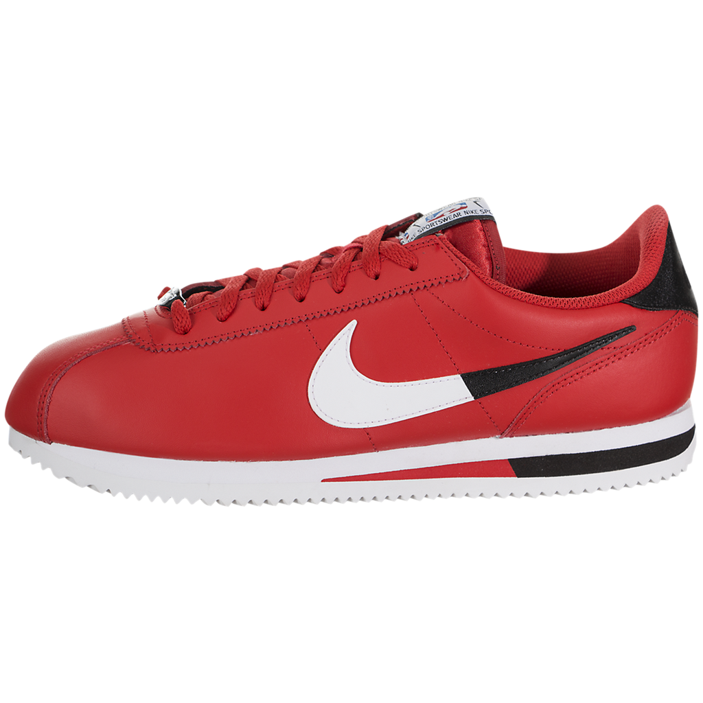 all red cortez shoes