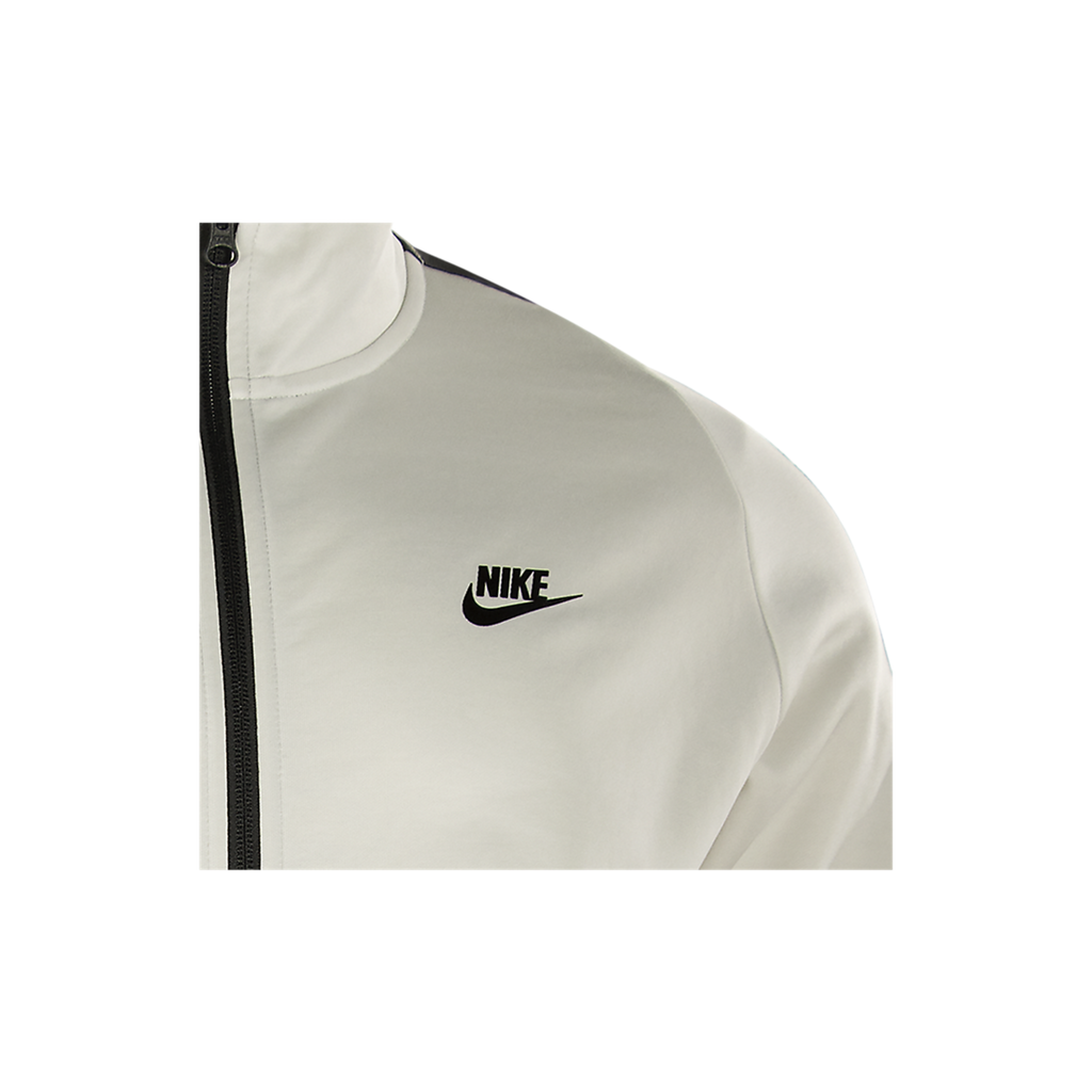 nike tribute poly track jacket in black