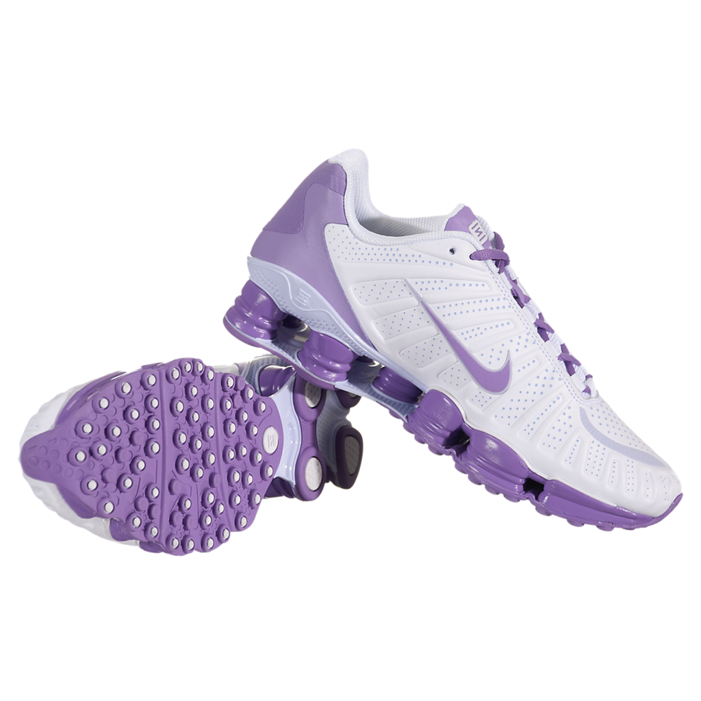 nike shox women purple