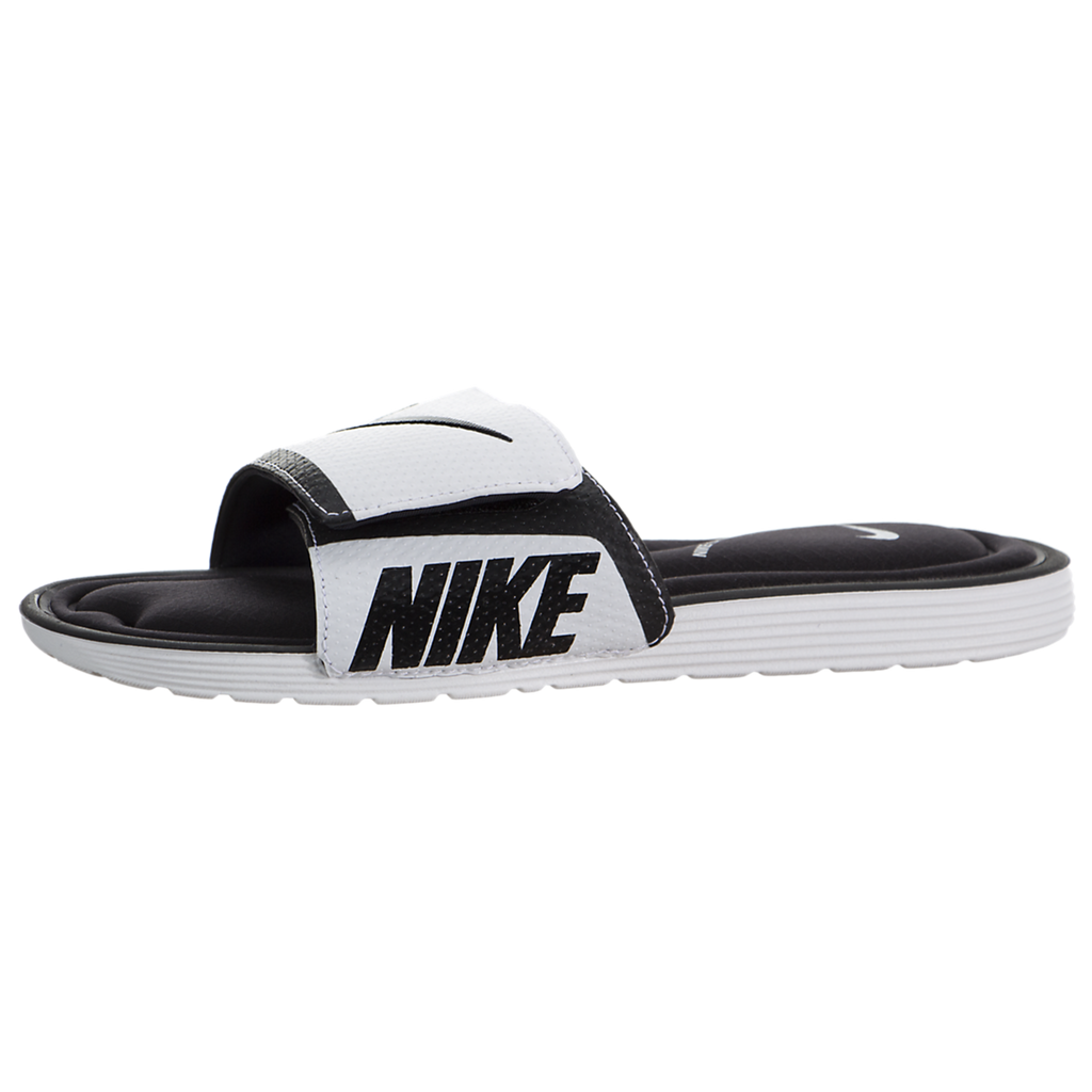 nike solarsoft comfort slide white