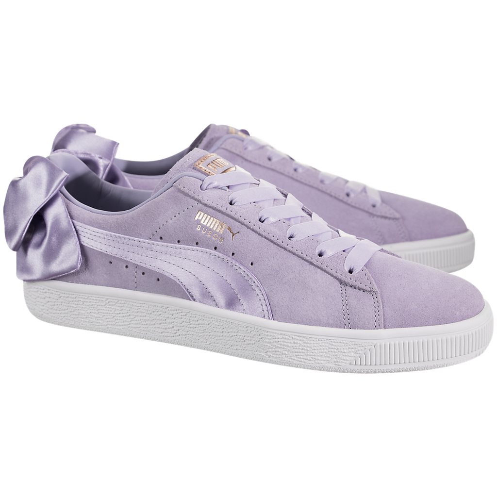 puma suede bow kids